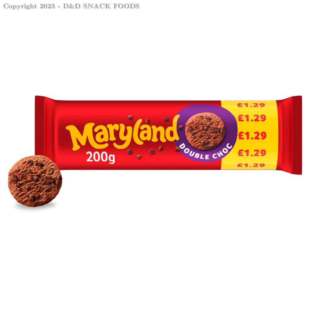 MARYLAND DOUBLE CHOC CHIP £1.29PM