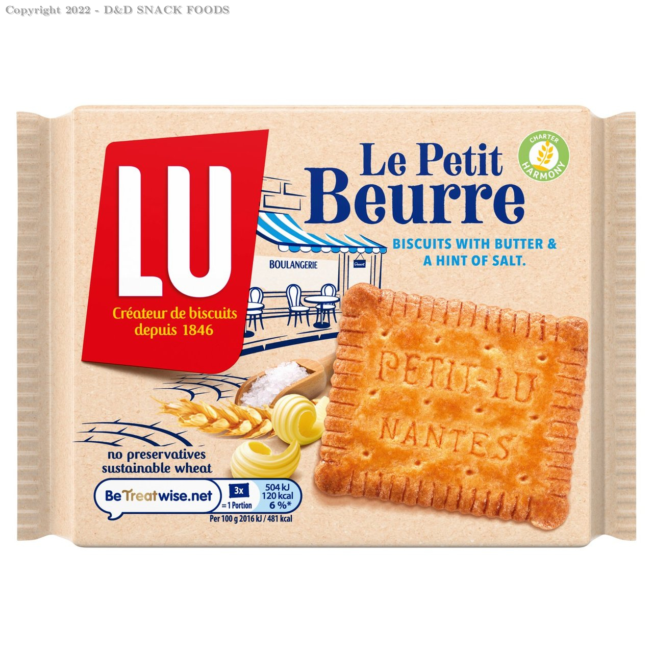 LU BUTTER SALTED BISC