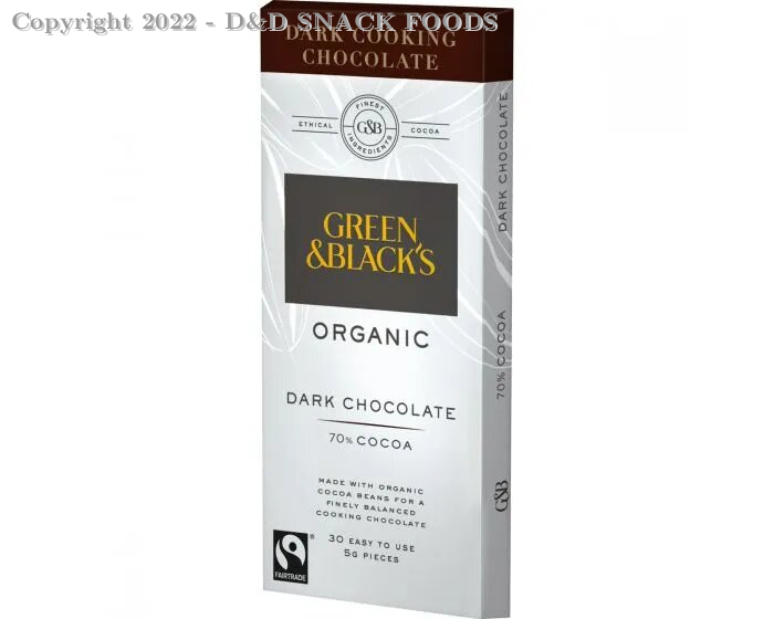 GREEN & BLACKS DARK COOKING CHOC