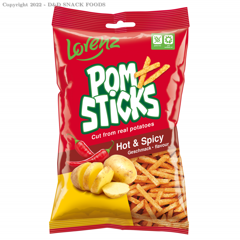 LORENZ POMSTICKS HOT AND SPICY