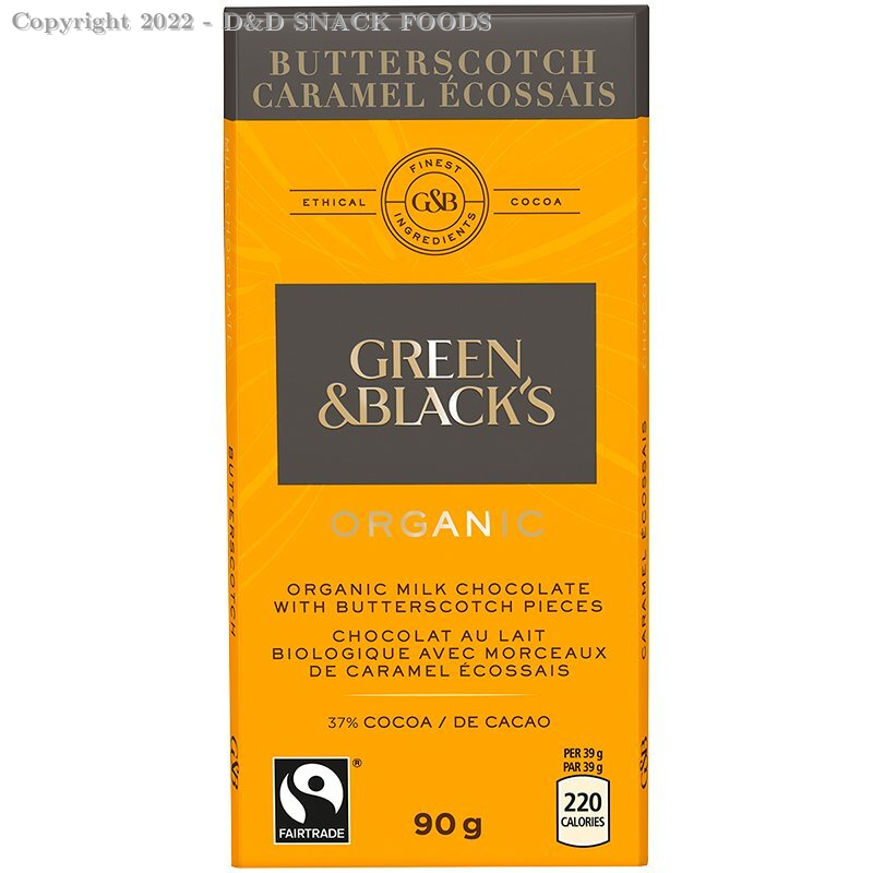 GREEN & BLACK BUTTERSCOTCH